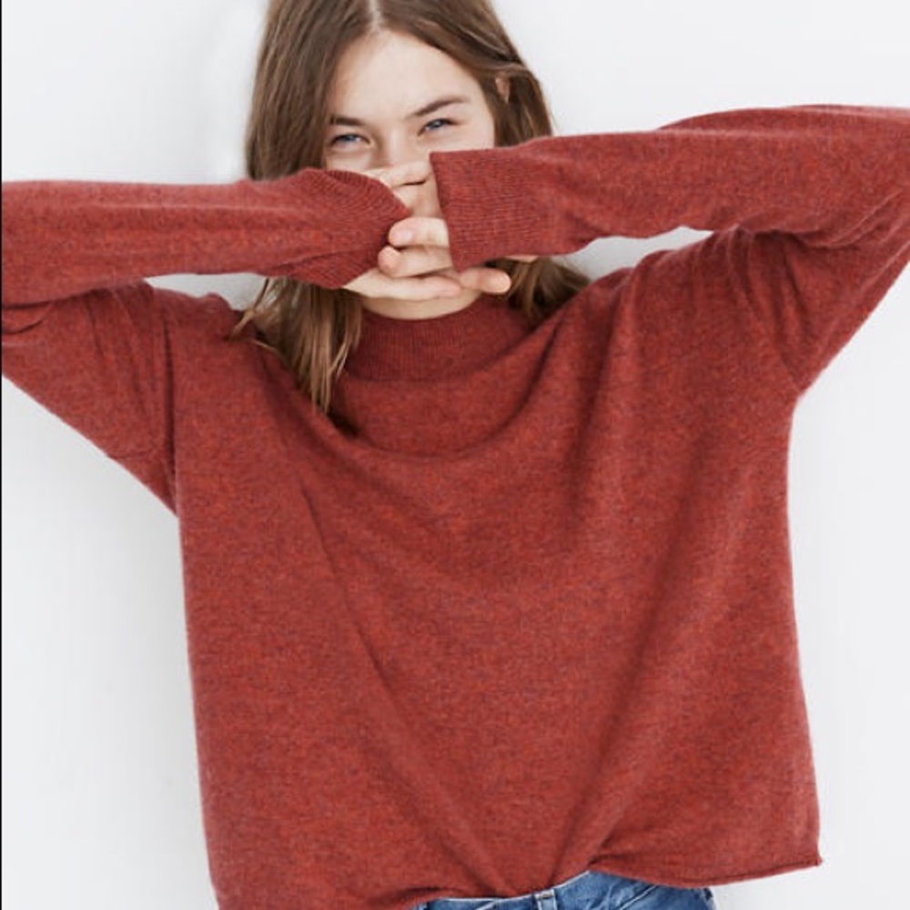 Madewell- Mock Neck Sweater